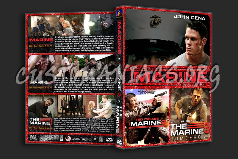 The Marine Trilogy dvd cover