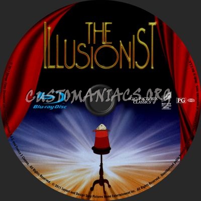 The Illusionist blu-ray label - DVD Covers & Labels by Customaniacs, id ...