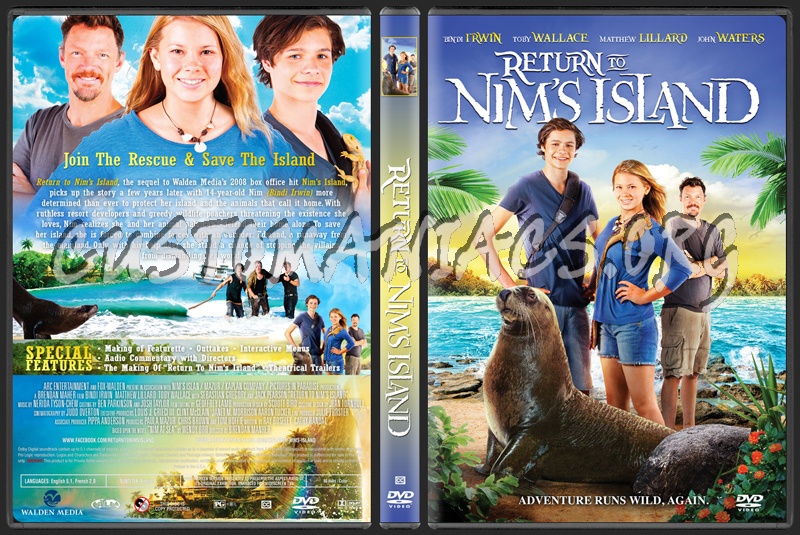 Return To Nim's Island dvd cover