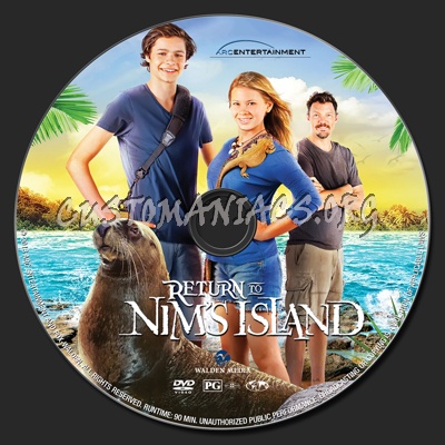 Return to Nim's Island dvd label