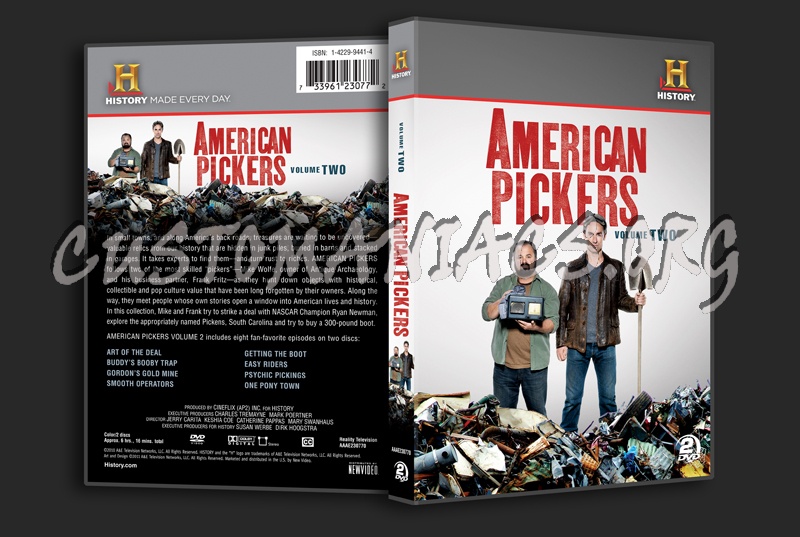 American Pickers Volume 2 dvd cover