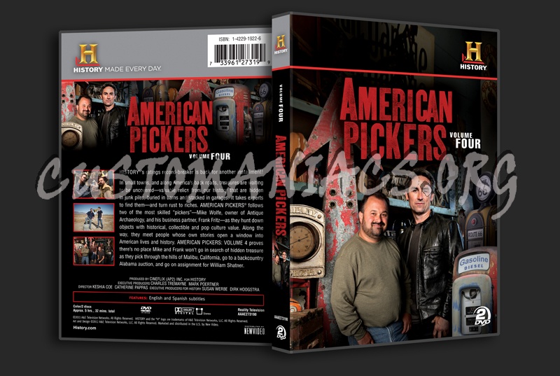 American Pickers Volume 4 dvd cover