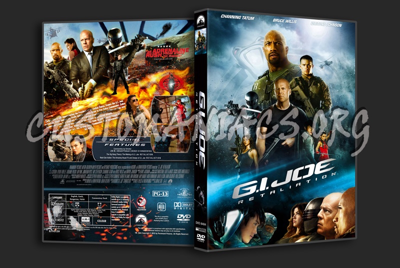 G.I. Joe: Retaliation dvd cover