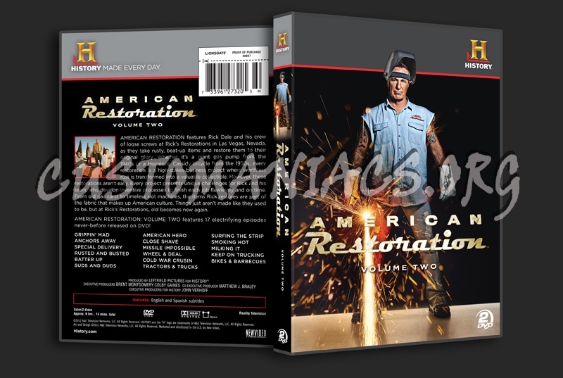 American Restoration Volume 2 dvd cover