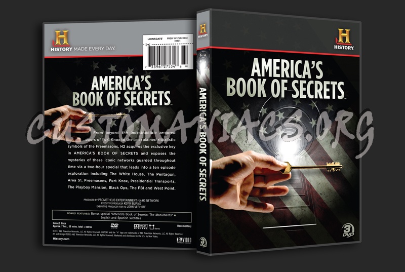 America S Book Of Secrets Dvd Cover Dvd Covers And Labels By Customaniacs Id 190621 Free