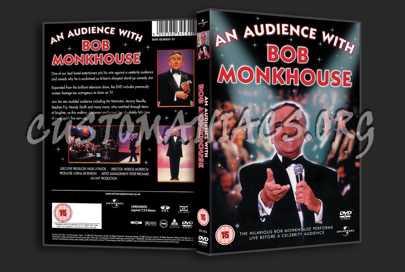 An Audience With Bob Monkhouse dvd cover