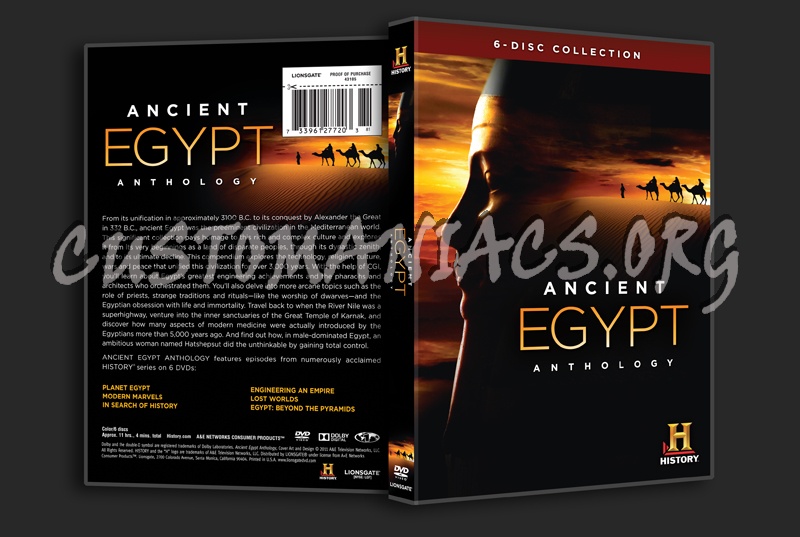 Ancient Egypt: Anthology dvd cover