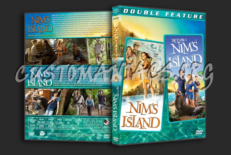 Nim's Island / Return to Nim's Island Double dvd cover