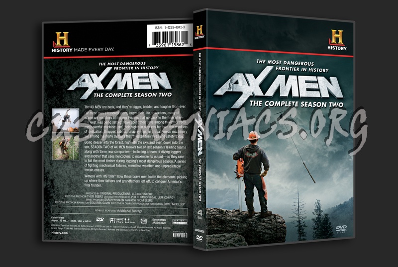 Ax Men Season 2 dvd cover - DVD Covers & Labels by Customaniacs