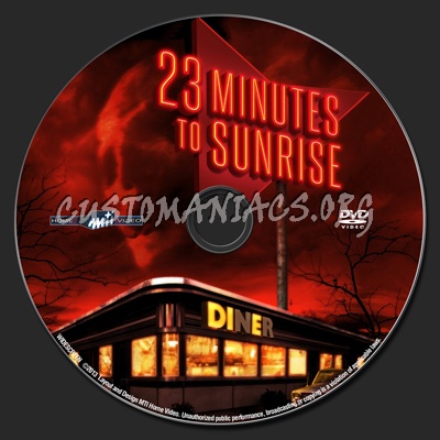 23 Minutes to Sunrise dvd label