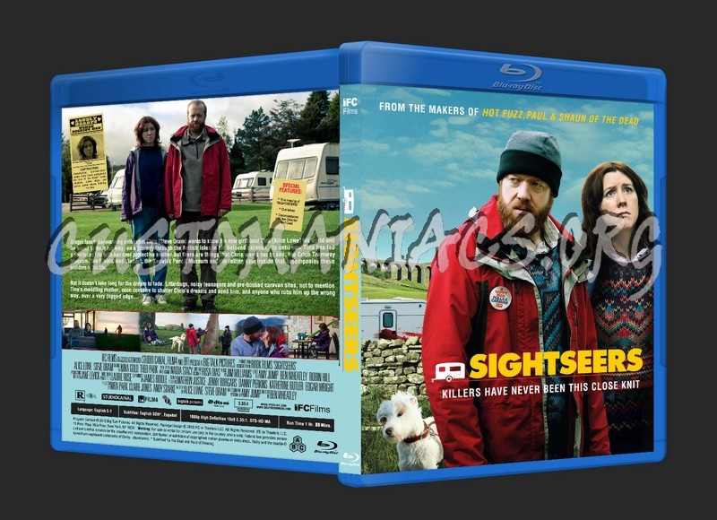 Sightseers blu-ray cover