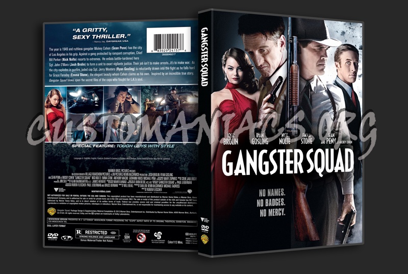 Gangster Squad dvd cover