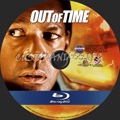 Out of Time blu-ray label