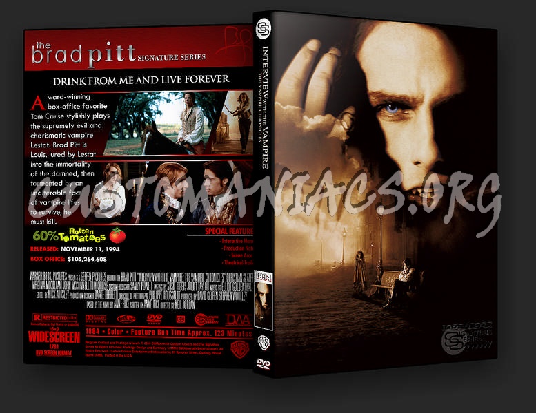 Interview with the Vampire dvd cover