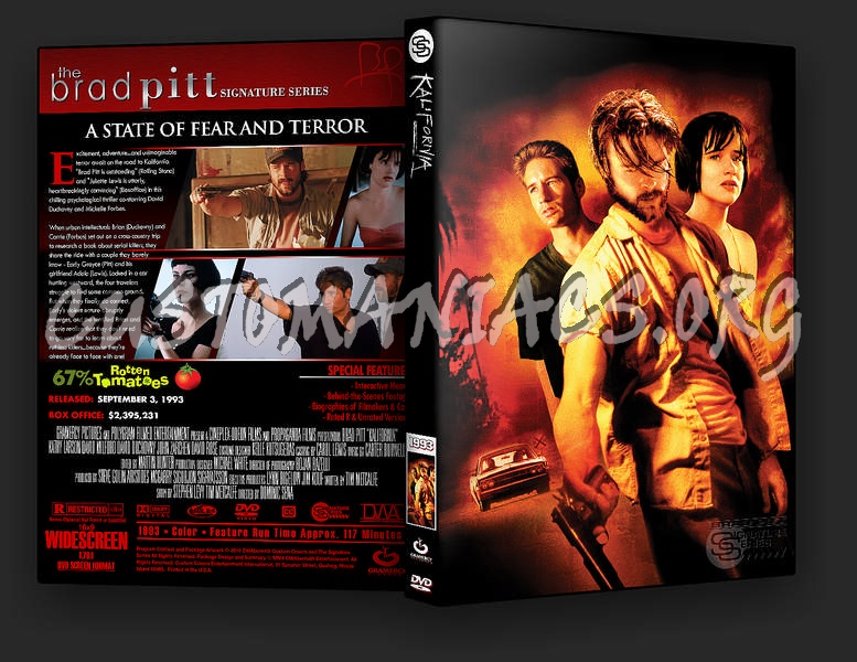 Kalifornia dvd cover