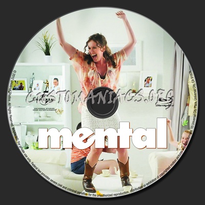 Mental blu-ray label