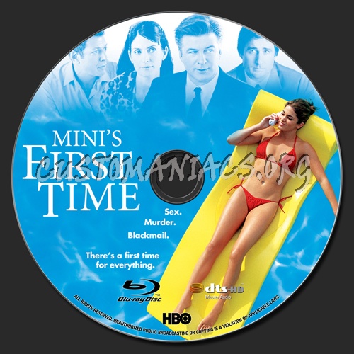 Mini's First Time blu-ray label