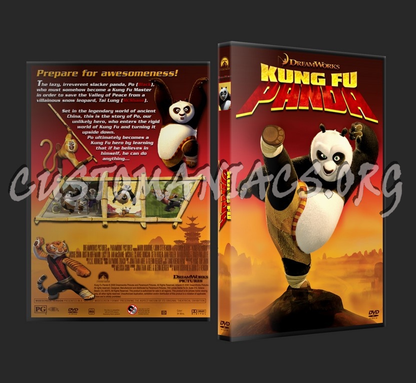 Kung Fu Panda dvd cover