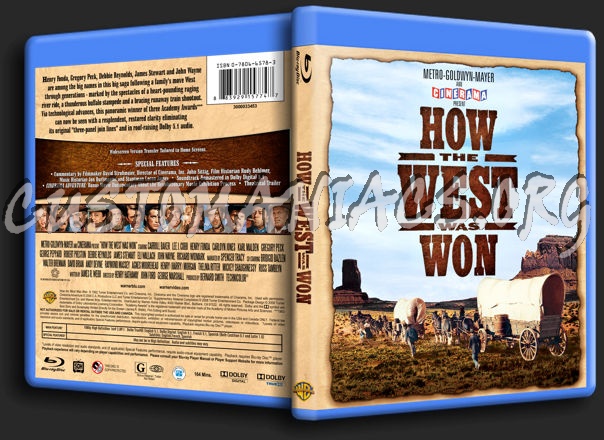 How the West Was Won blu-ray cover