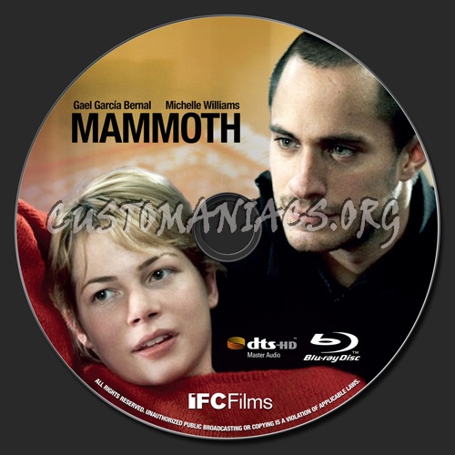 Mammoth (2009) blu-ray label