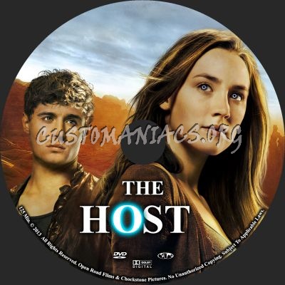 The Host (2013) dvd label