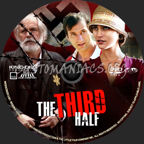 The Third Half (2012) dvd label