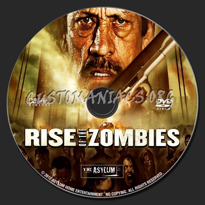 Rise of the Zombies dvd label