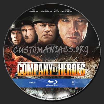 Company Of Heroes blu-ray label