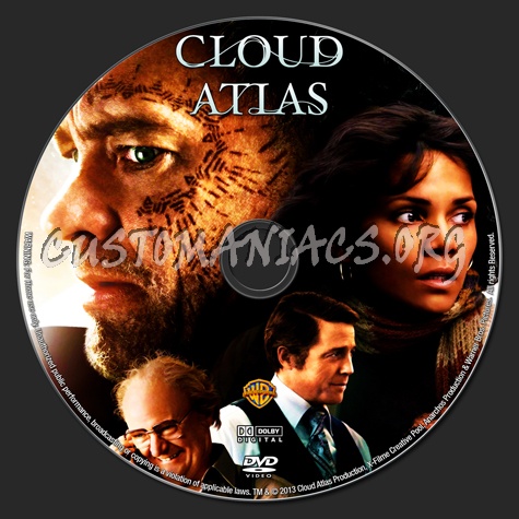 Cloud Atlas dvd label