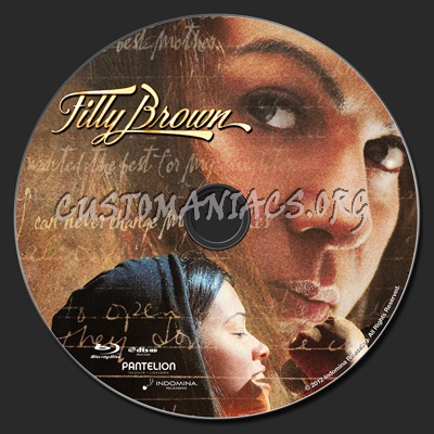 Filly Brown blu-ray label