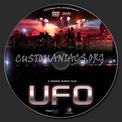 Ufo (2012) dvd label - DVD Covers & Labels by Customaniacs, id: 191358 ...