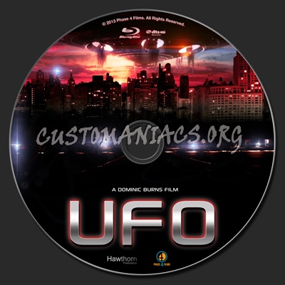 Ufo (2012) blu-ray label