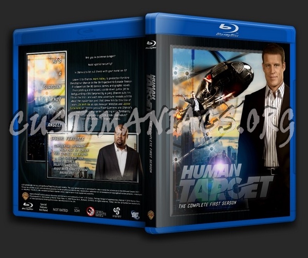 Human Target - Season 1 blu-ray cover