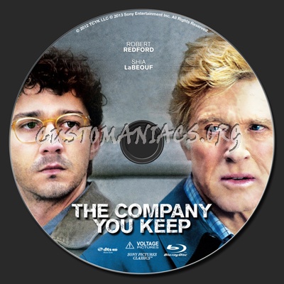 The Company You Keep blu-ray label