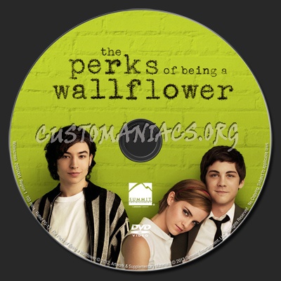 The Perks of Being a Wallflower dvd label