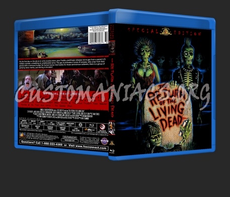 The Return Of The Living Dead blu-ray cover