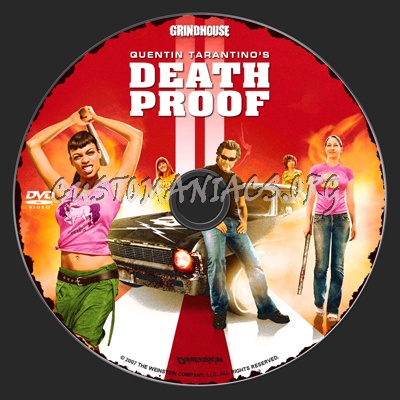 Death Proof dvd label