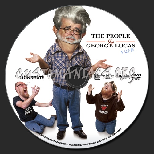 The People vs. George Lucas dvd label