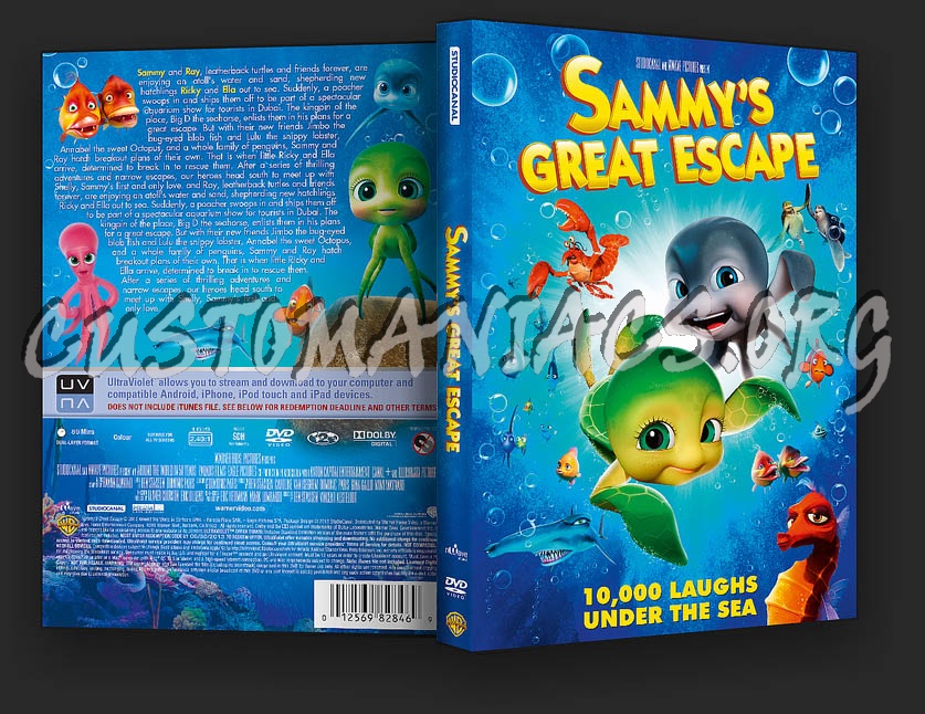 Sammy's Great Escape dvd cover