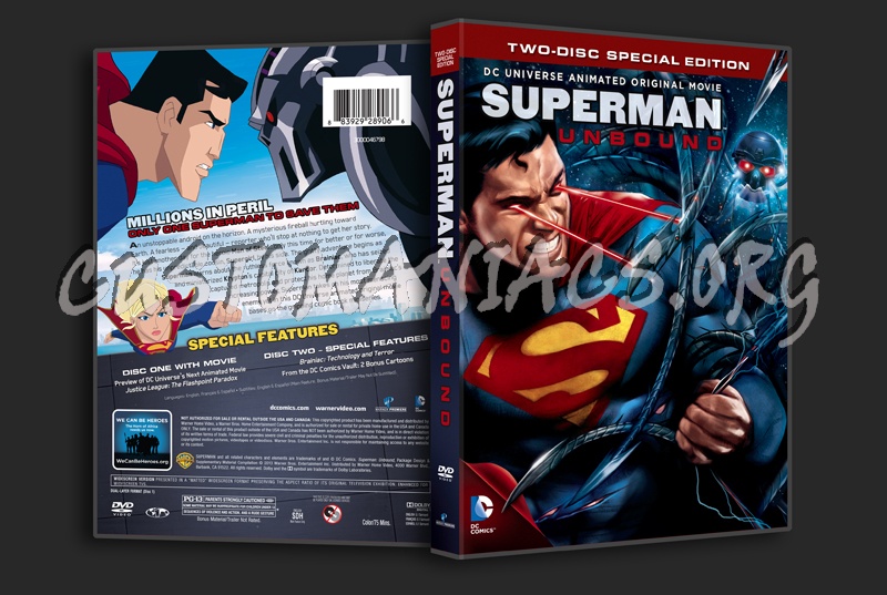 Superman Unbound dvd cover