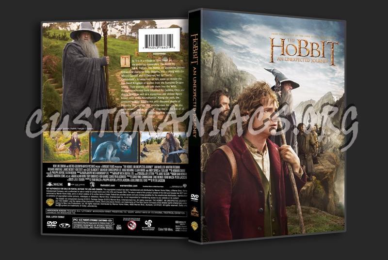 The Hobbit An Unexpected Journey dvd cover