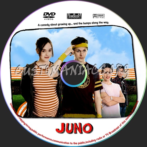 Juno dvd label