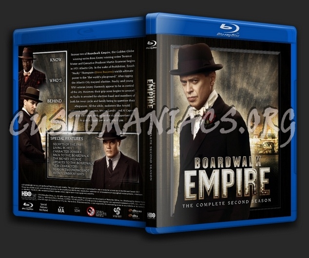 Boardwalk Empire - Season 2 blu-ray cover