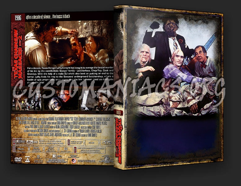 The Texas Chainsaw Massacre Part 2 dvd cover