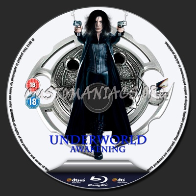 Underworld Awakening blu-ray label