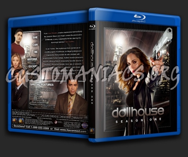 Dollhouse - Season 1 blu-ray cover