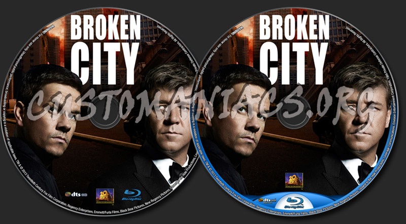 Broken City blu-ray label