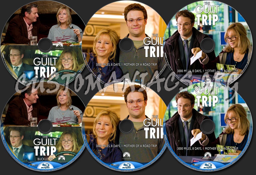 The Guilt Trip blu-ray label