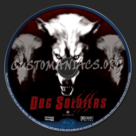 Dog Soldiers blu-ray label