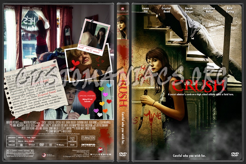 Crush (2013) dvd cover